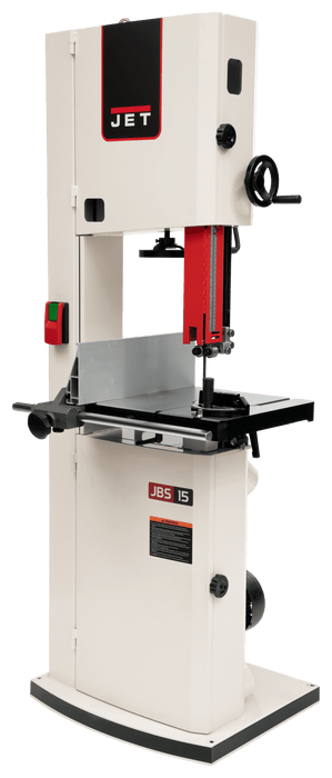 JET 15" Wood Working Band Saw - 3 HP, 1PH, 230V