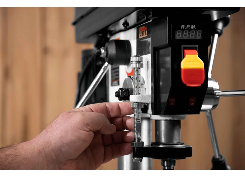 JET 12" Benchtop Variable-Speed Drill Press (JWDP-12)