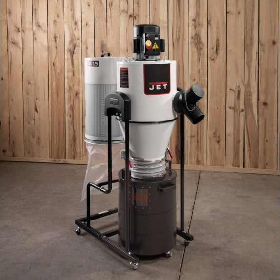 JET JCDC-1.5 Cyclone Dust Collector, 1.5HP 1PH 115V