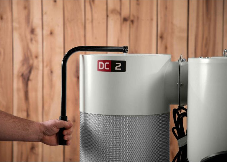 JET JCDC-2 Cyclone Dust Collector, 2HP 1PH 230V
