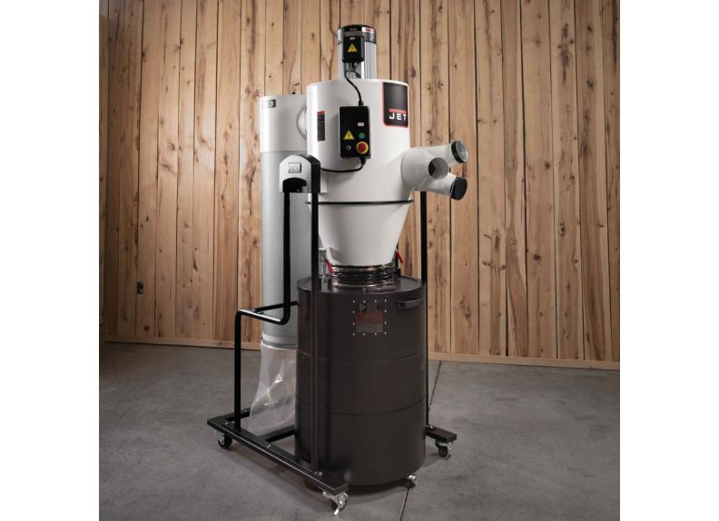 JET JCDC-3 Cyclone Dust Collector Kit, 3HP 1PH 230V