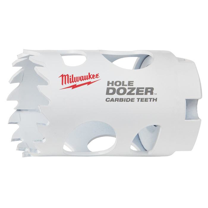 MILWAUKEE HOLE DOZER™ con sierras perforadoras con dientes de carburo