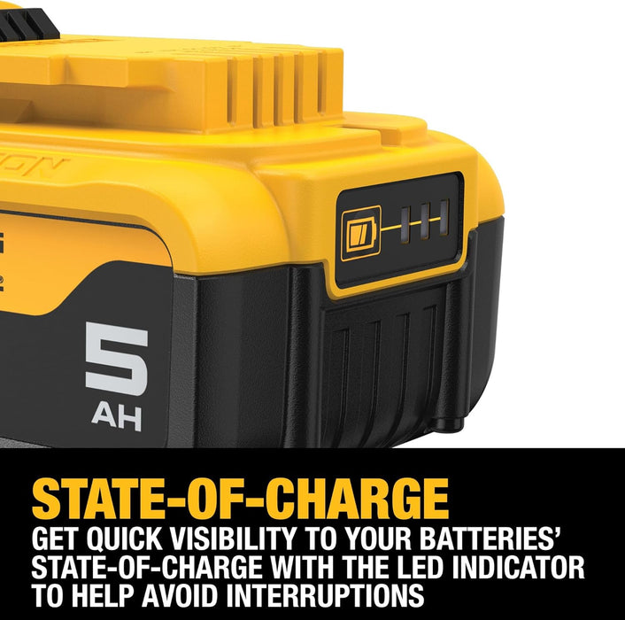 DEWALT 20V MAX* 5Ah Battery