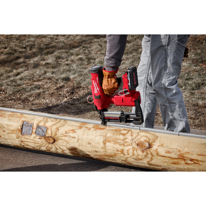 Grapas galvanizadas MILWAUKEE de calibre 9 de 2"