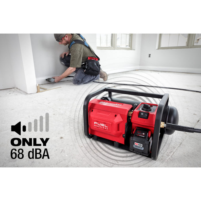 MILWAUKEE M18 FUEL™ 2 Gallon Compact Quiet Compressor (Tool Only)