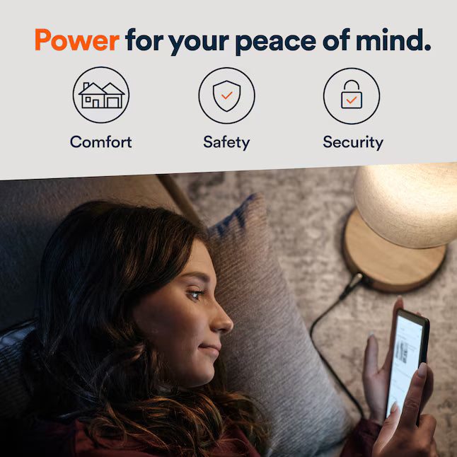 Generac Next Generation 10000 -Watt Dual Fuel (Liquid Propane/Natural Gas) 100-Amp Home Standby Generator Automatic Transfer Switch Included 7321