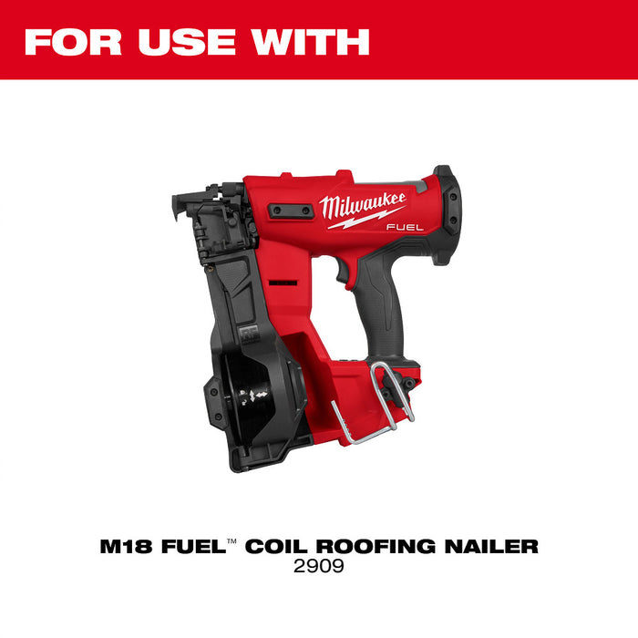MILWAUKEE M18 FUEL™ Coil Roofing Nailer Vinyl Siding Tip