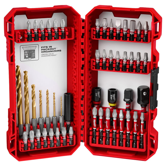 MILWAUKEE 50 PC. SHOCKWAVE IMPACT DUTY™ Drill & Drive Set Q4