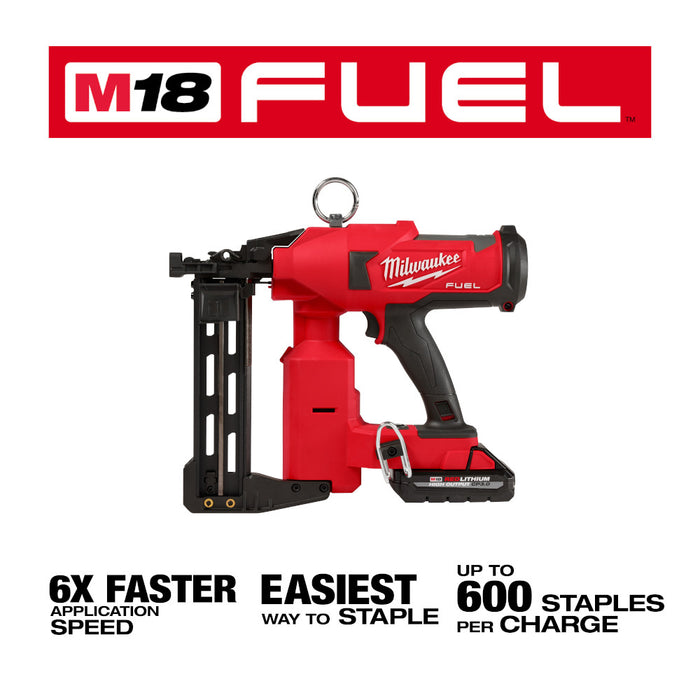 MILWAUKEE M18 FUEL Utility Fencing Stapler Kit