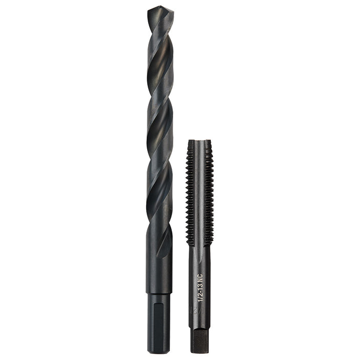 MILWAUKEE Straight Flute Plug Tap & Drill Bit Set