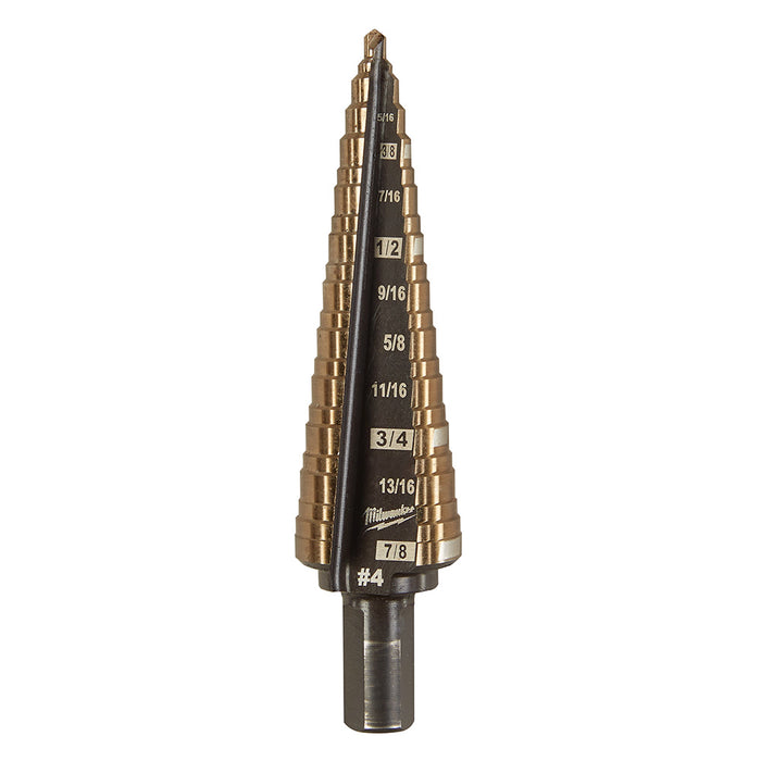 MILWAUKEE Cobalt Step Drill Bits