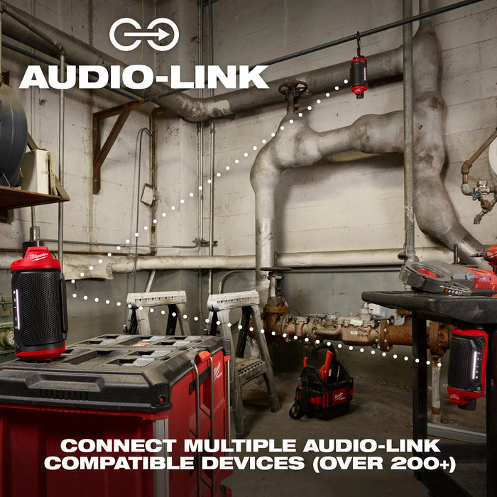 MILWAUKEE M12™ BLUETOOTH® Jobsite Speaker w/ PACKOUT™ Compatibility