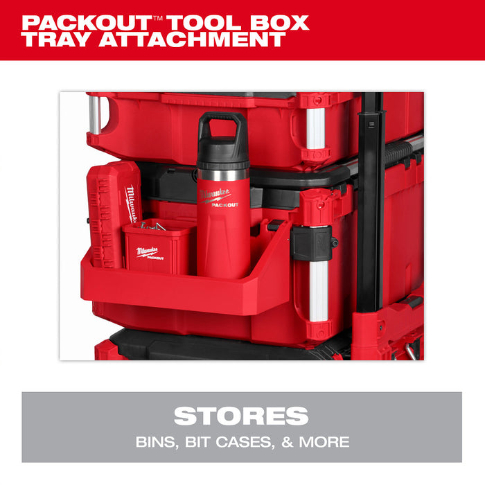 MILWAUKEE PACKOUT™ Tool Box Tray Attachment