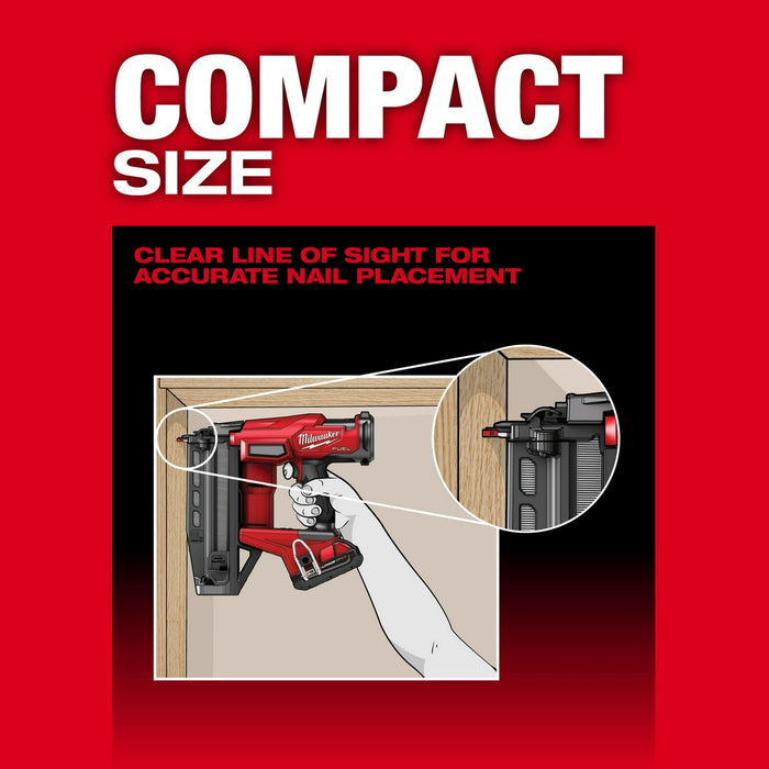 MILWAUKEE M18 FUEL™ 16 Gauge Straight Finish Nailer (Tool Only)