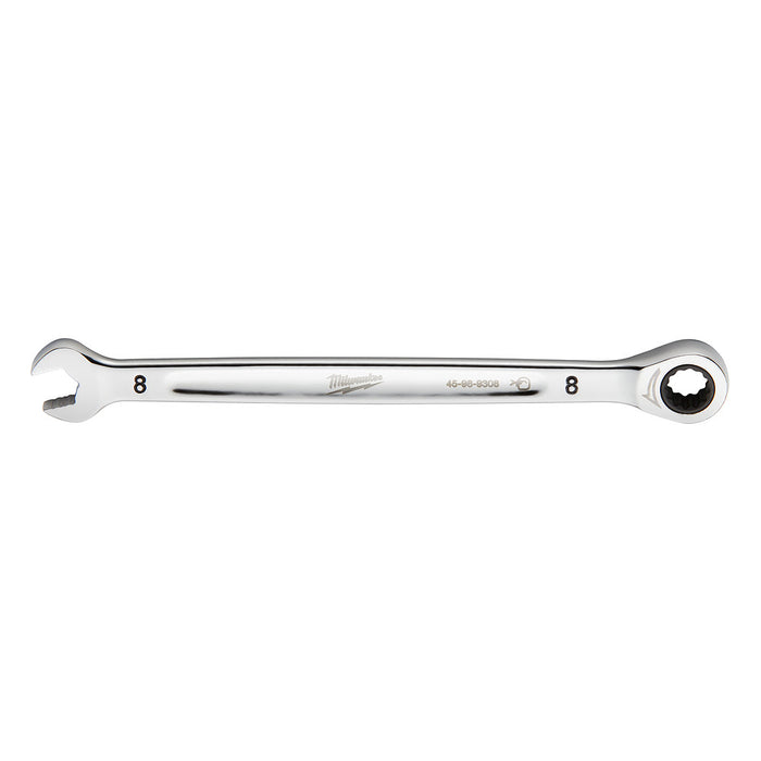 MILWAUKEE Ratcheting Combination Wrench - Metric