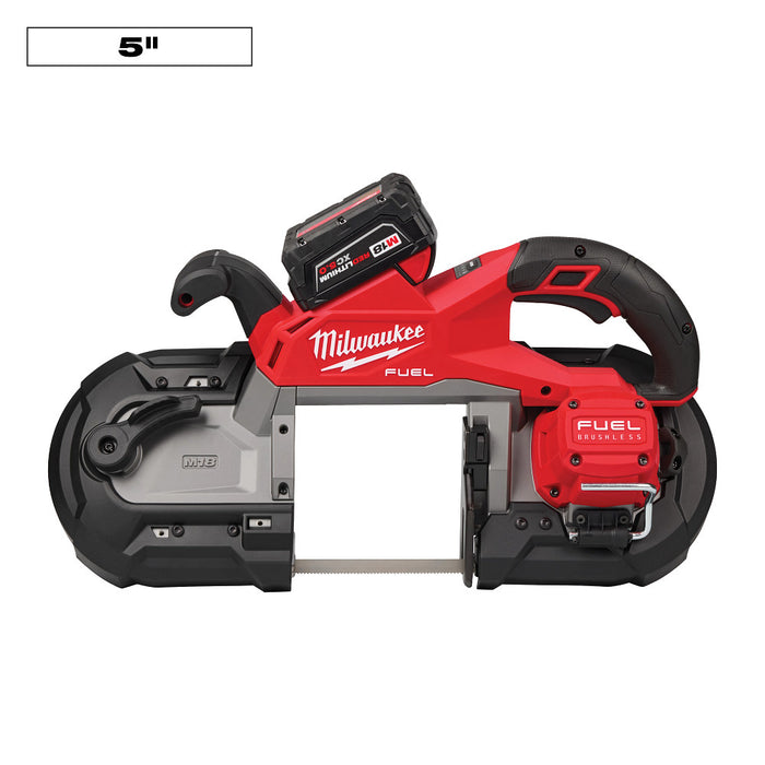 MILWAUKEE M18 FUEL Deep Cut Band Saw Kit + 48-11-1865 FREE
