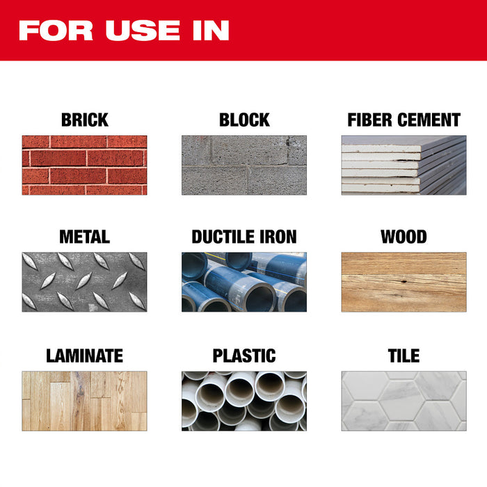 MILWAUKEE Multi-Material Diamond Blades