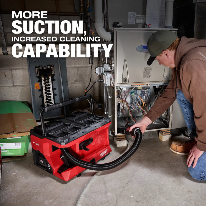 Milwaukee M18 FUEL™ 4 Gallon Wet/Dry Vacuum w/ PACKOUT™ Compatibility & VACLINK™
