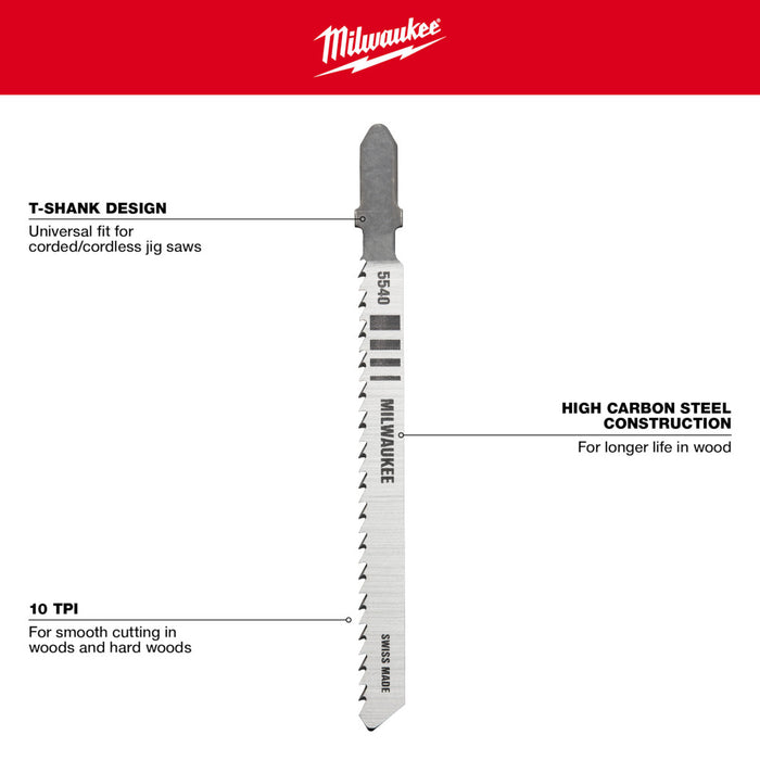 Milwaukee Tools Jig Saw Blade 48-42-5540