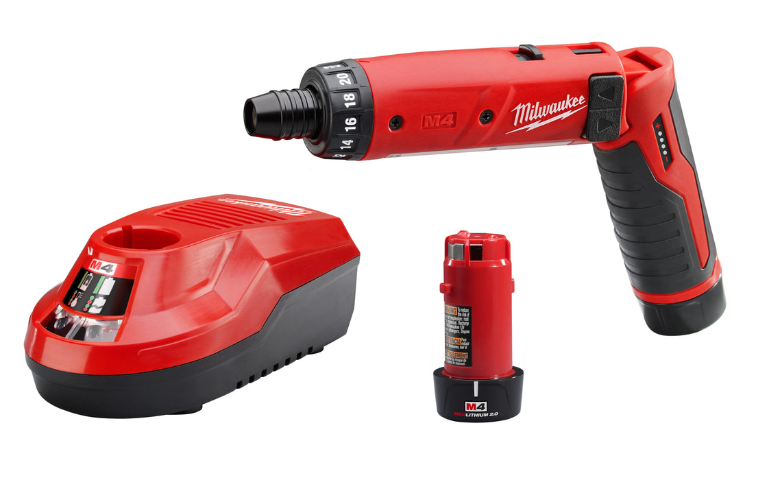 Kit de destornillador hexagonal MILWAUKEE M4™ de 1/4"