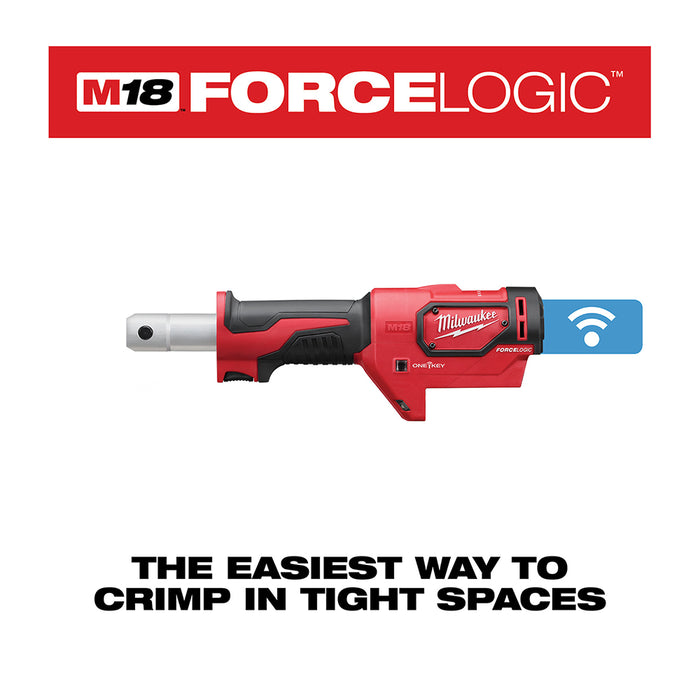 Engarzadora MILWAUKEE M18™ FORCE LOGIC™ 6T (solo herramienta)