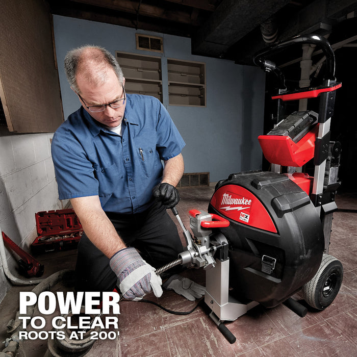 Kit de máquina de tambor para alcantarillado MILWAUKEE MX FUEL™