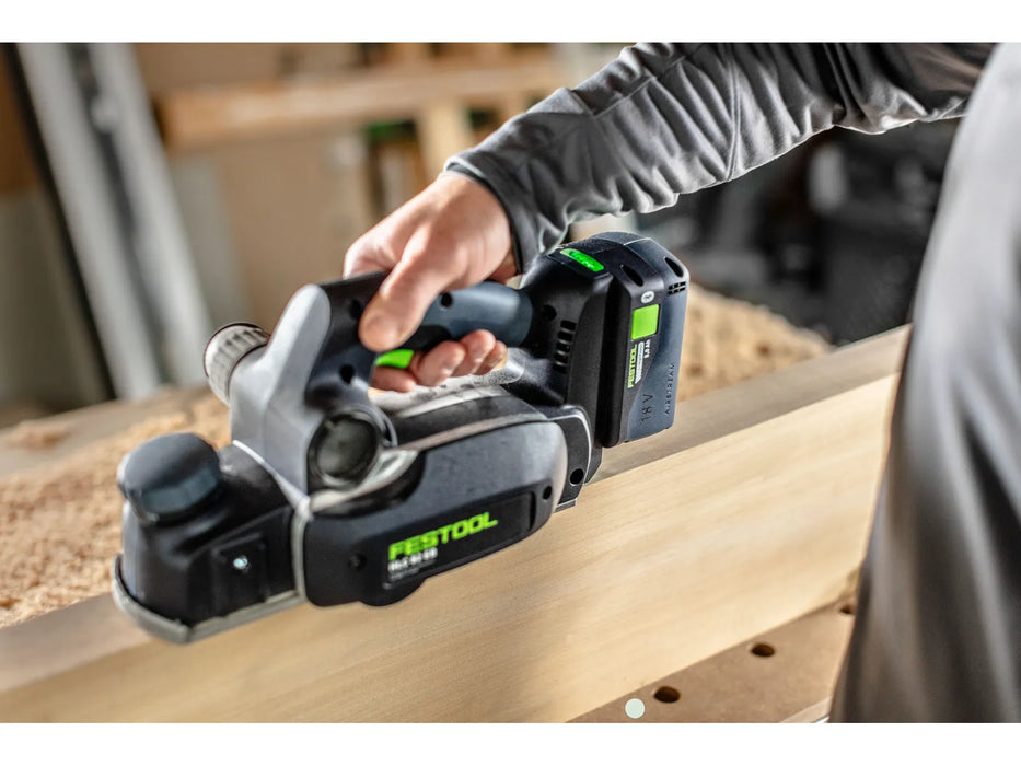 FESTOOL Cordless planer HLC 82 EB-F-Basic