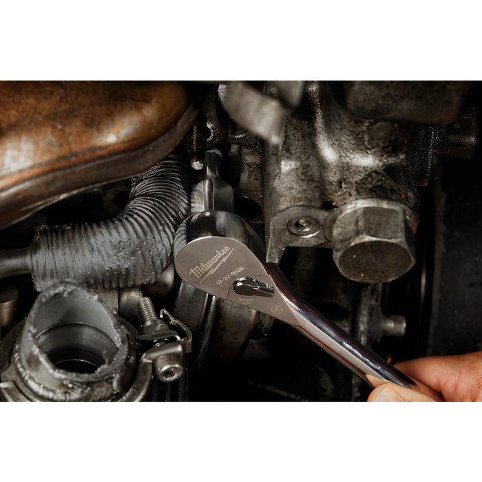 MILWAUKEE 6 PIEZAS. Juego de dados con punta TORX® con impulsión de 1/4"