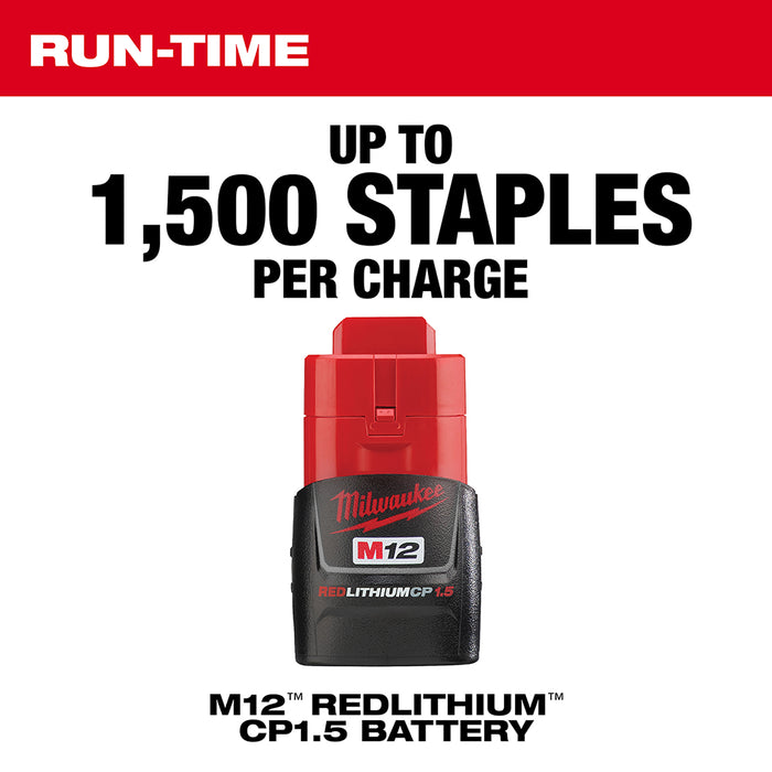 MILWAUKEE M12™ 3/8" Crown Stapler (Tool Only)