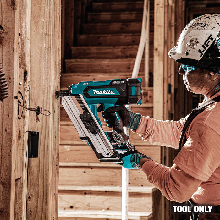Makita GNB01Z 40V max XGT® Brushless Cordless 30º Clipped Head 3-1/2" Framing Nailer, Tool Only