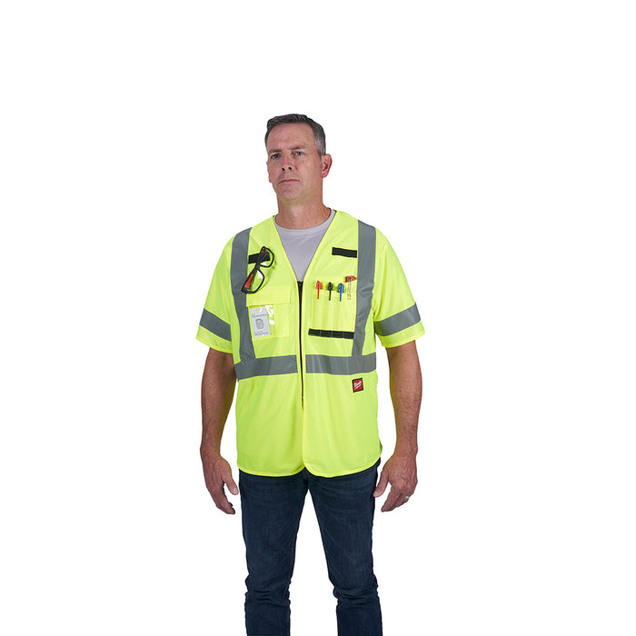 MILWAUKEE Class 3 High Visibility Safety Vest