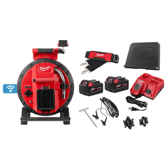 MILWAUKEE M18™ 100’ Flexible Modular Pipeline Inspection System Kit