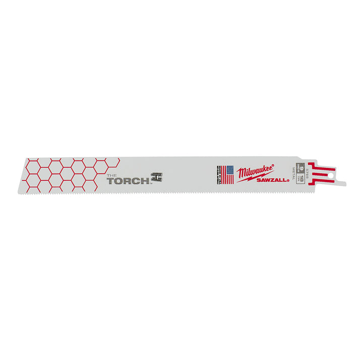 MILWAUKEE 18 TPI TORCH™ Metal SAWZALL® Blade For Rigid Conduit & Unistrut (25 PACK)