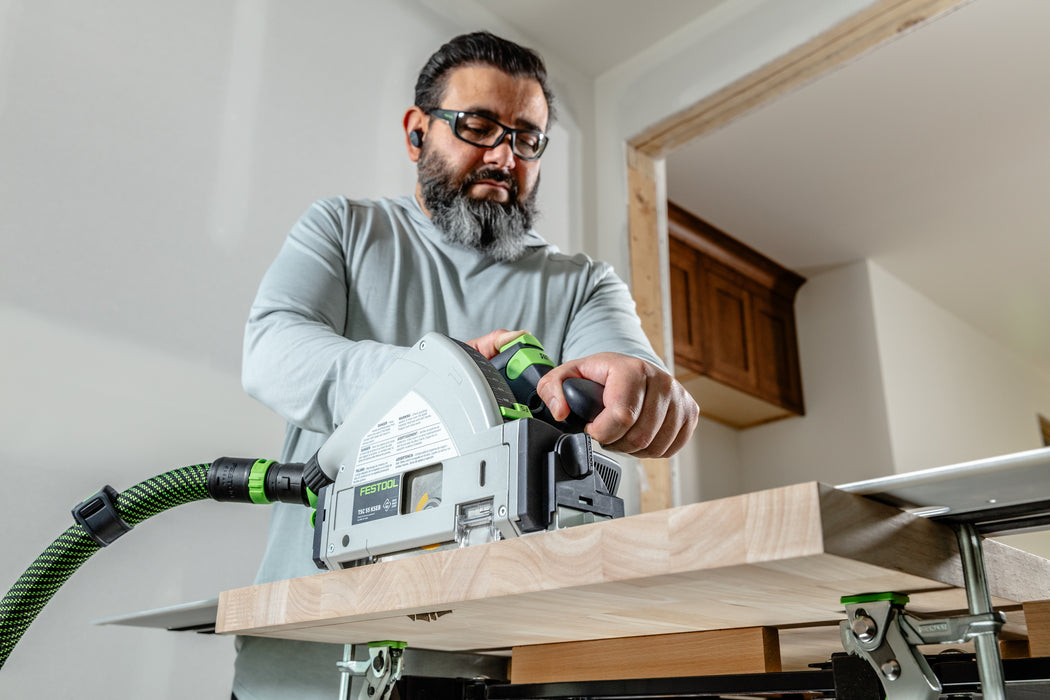 FESTOOL Cordless Track Saw TSC 55 KSEB-Basic