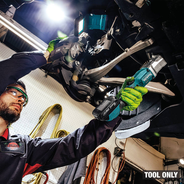 Makita XLT03Z 18V LXT® Lithium-Ion Brushless Cordless High Torque 3/8" Sq. Drive Angle Impact Wrench w/ Friction Ring, Tool Only
