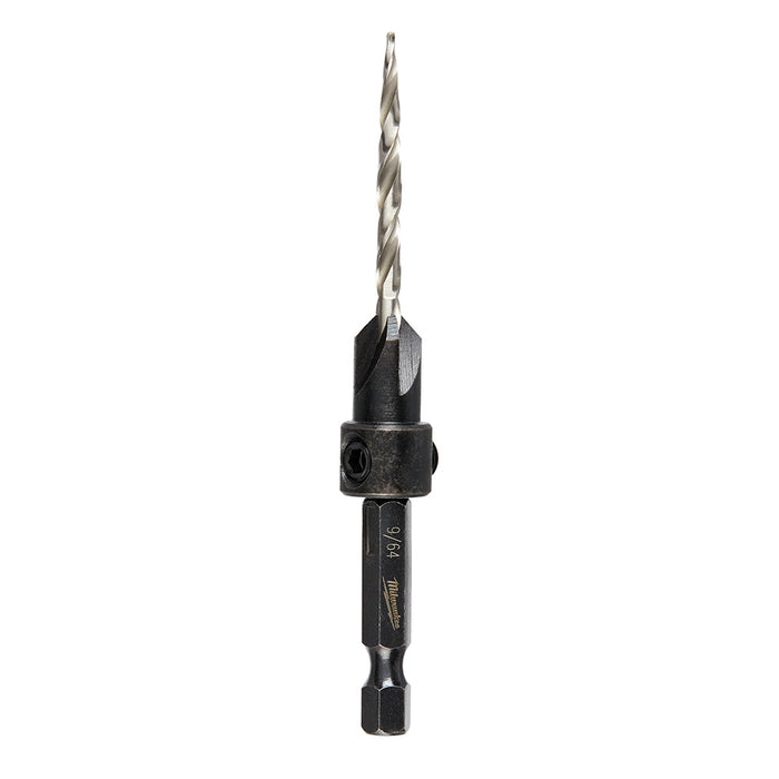 Milwaukee Tools #6 Countersink 9/64 Drill Bit 48-13-5000