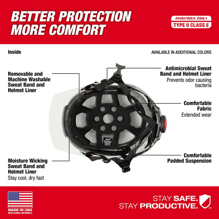 MILWAUKEE BOLT™ Front Brim Safety Helmet (USA) - Type 2