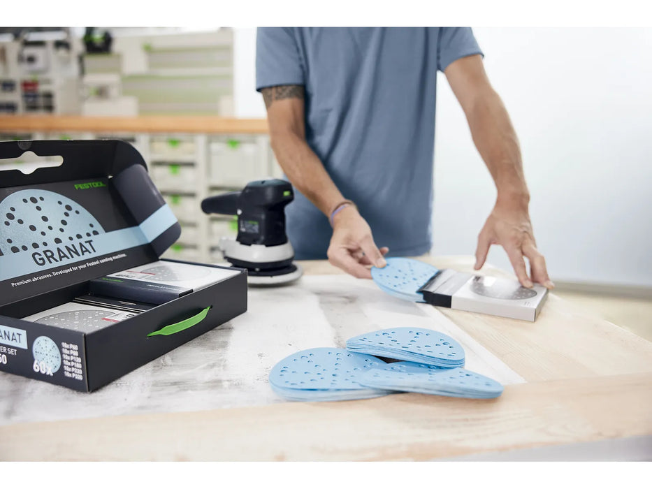 FESTOOL Grit Abrasives Granat D150 GR-Set