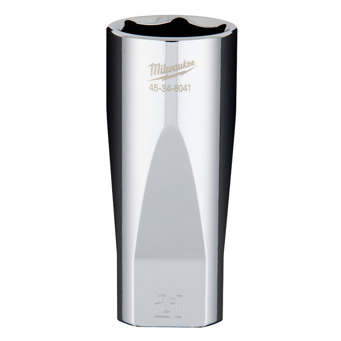 MILWAUKEE VASO PROFUNDO DE 21MM CON CUADRO DE 3/8"