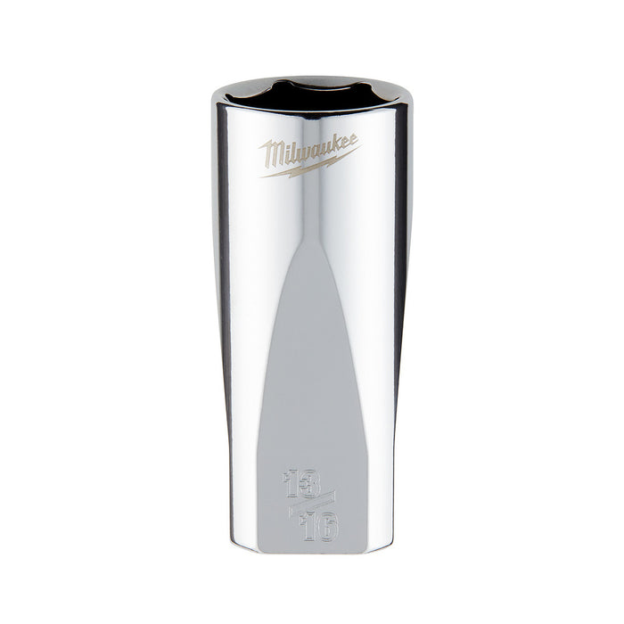 Dado profundo SAE de 6 puntas con accionamiento de 3/8" y 13/16"