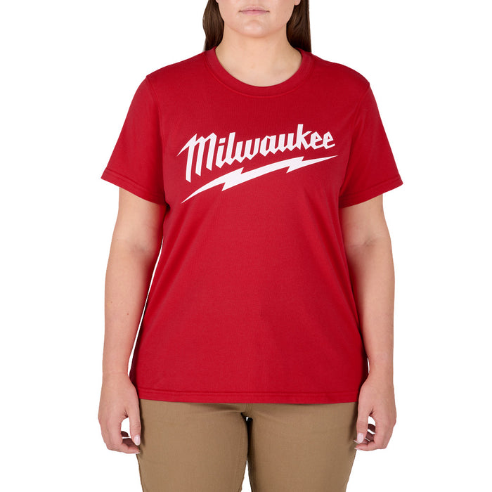 MILWAUKEE Women's GRIDIRON™ Short Sleeve Logo Tee
