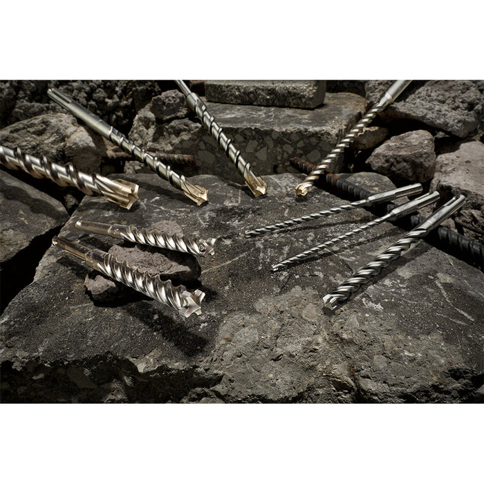 MILWAUKEE MX4™ Broca para martillo perforador SDS MAX de 4 cortadores de 1-1/4" X 24" X 29" (PAQUETE DE 4)