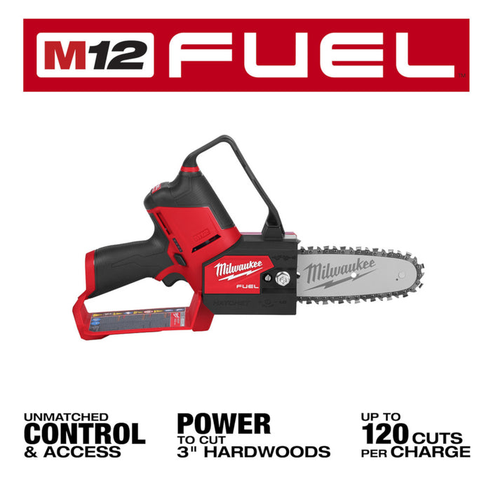 Sierra de podar MILWAUKEE M12 FUEL™ HATCHET™ de 6" (solo herramienta)