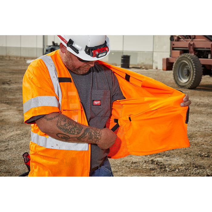 MILWAUKEE Class 3 High Visibility Safety Vest