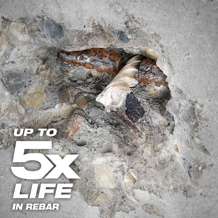 MILWAUKEE 5/8" X 24" X 29" MX4™ 4-Cutter SDS MAX Rotary Hammer Drill Bit