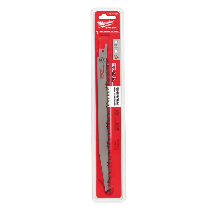 MILWAUKEE 9" 5 TPI SAWZALL® Pruning Blade