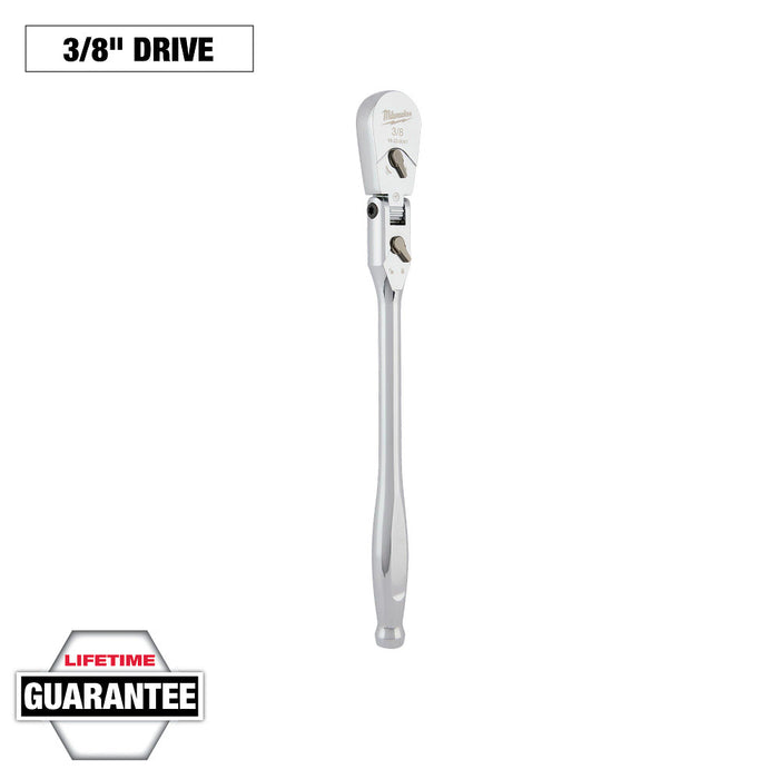 MILWAUKEE 3/8" Drive 12" Flex Head Ratchet