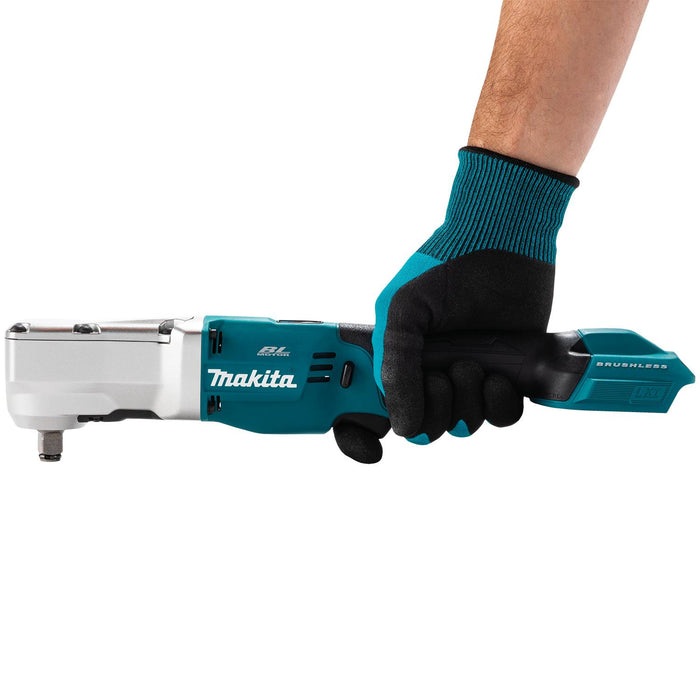 Makita XLT04Z 18V LXT® Lithium-Ion Brushless Cordless High Torque 1/2" Sq. Drive Angle Impact Wrench w/ Friction Ring, Tool Only