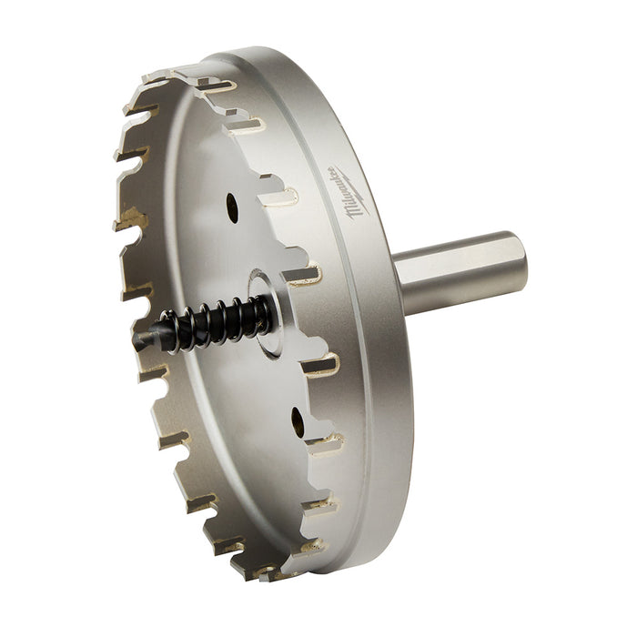 CORTADOR DE AGUJEROS DE CARBURO DE UNA PIEZA DE 4" MILWAUKEE