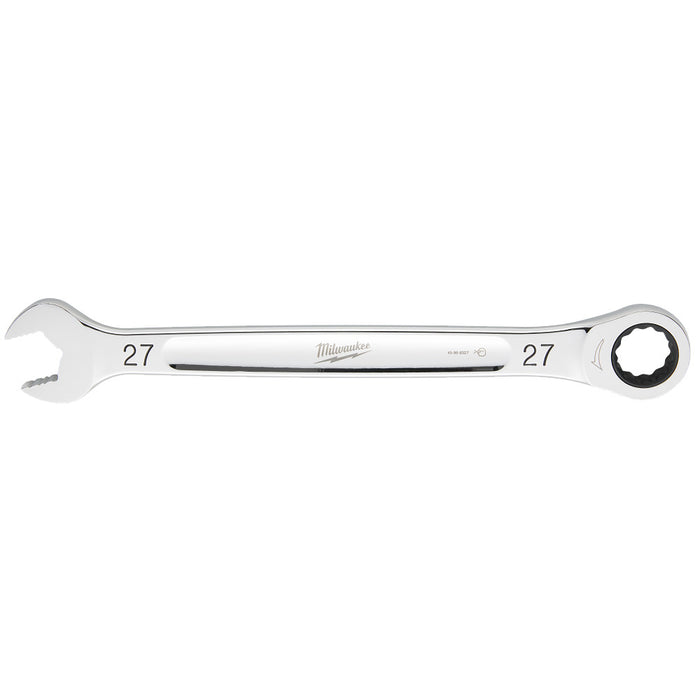 MILWAUKEE Ratcheting Combination Wrench - Metric